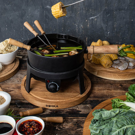 Bouillonfondue/hotpot (elektrische fondueset)