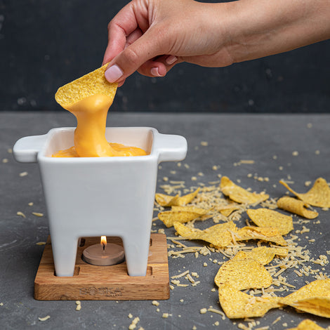 Kaasfondue nacho cheese dip
