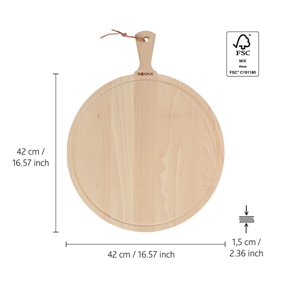 Serveerplank Rond Amigo XL - ⌀ 42 cm